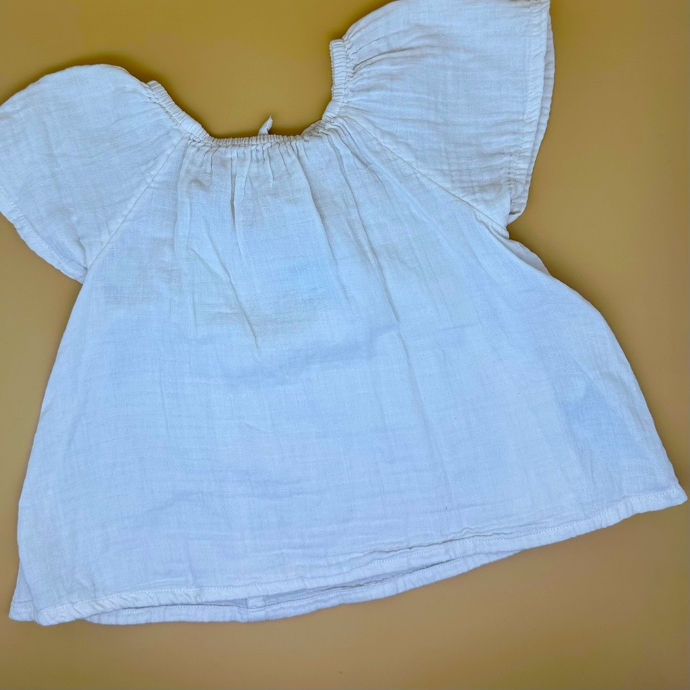 Ruffle-Hem top for Toddler